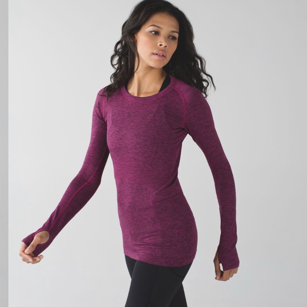 Lululemon swiftly tech long sleeve shirt size 6